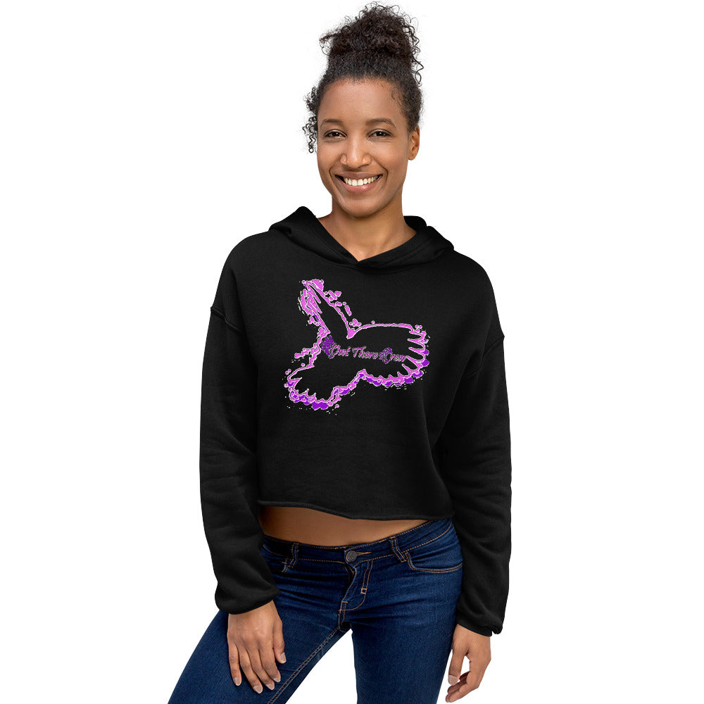 Buggin Owt Crop Hoodie