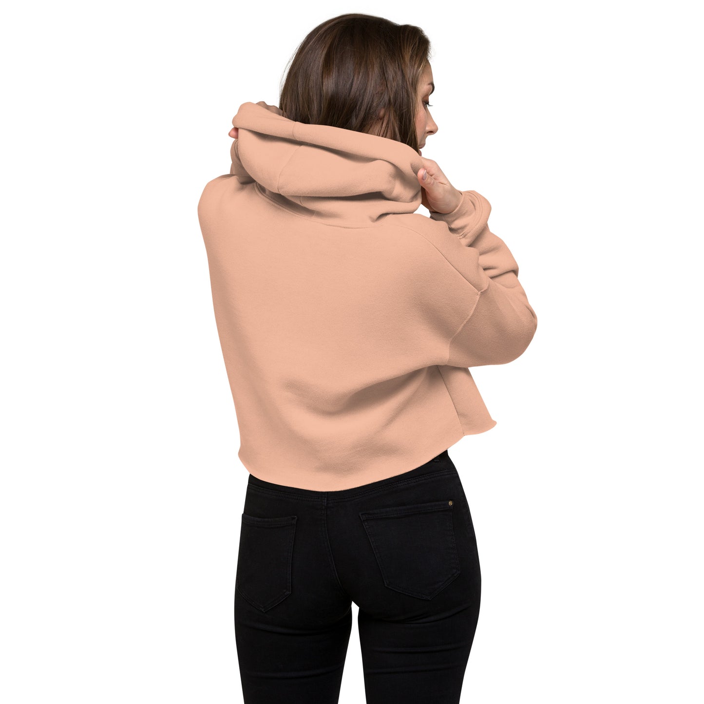 Flagship Design Crop Hoodie